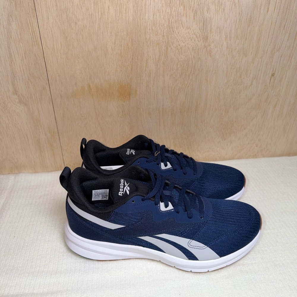Reebok Runner 4.0 4E Mens Navy Blue Extra Wide Running Shoes 100062829 Size 9